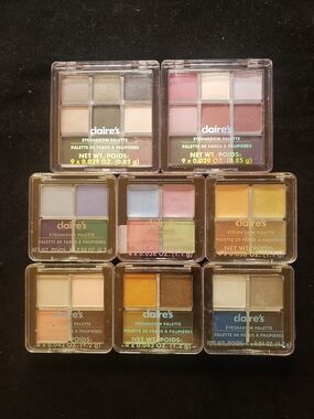 Claire's Eyeshadow Palettes Bundle